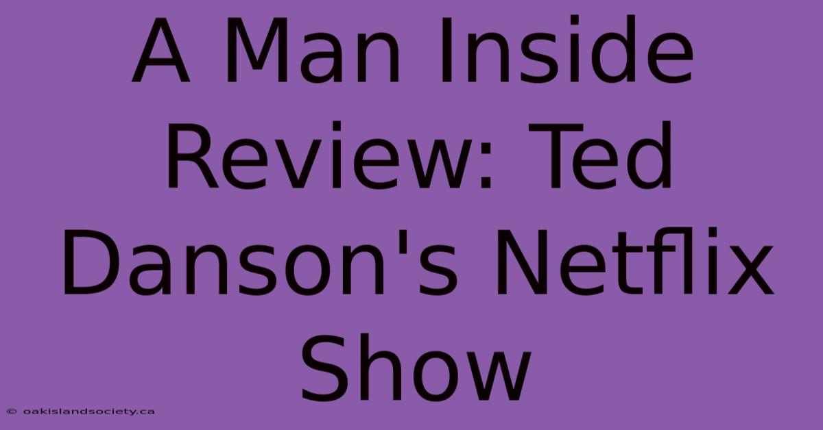 A Man Inside Review: Ted Danson's Netflix Show