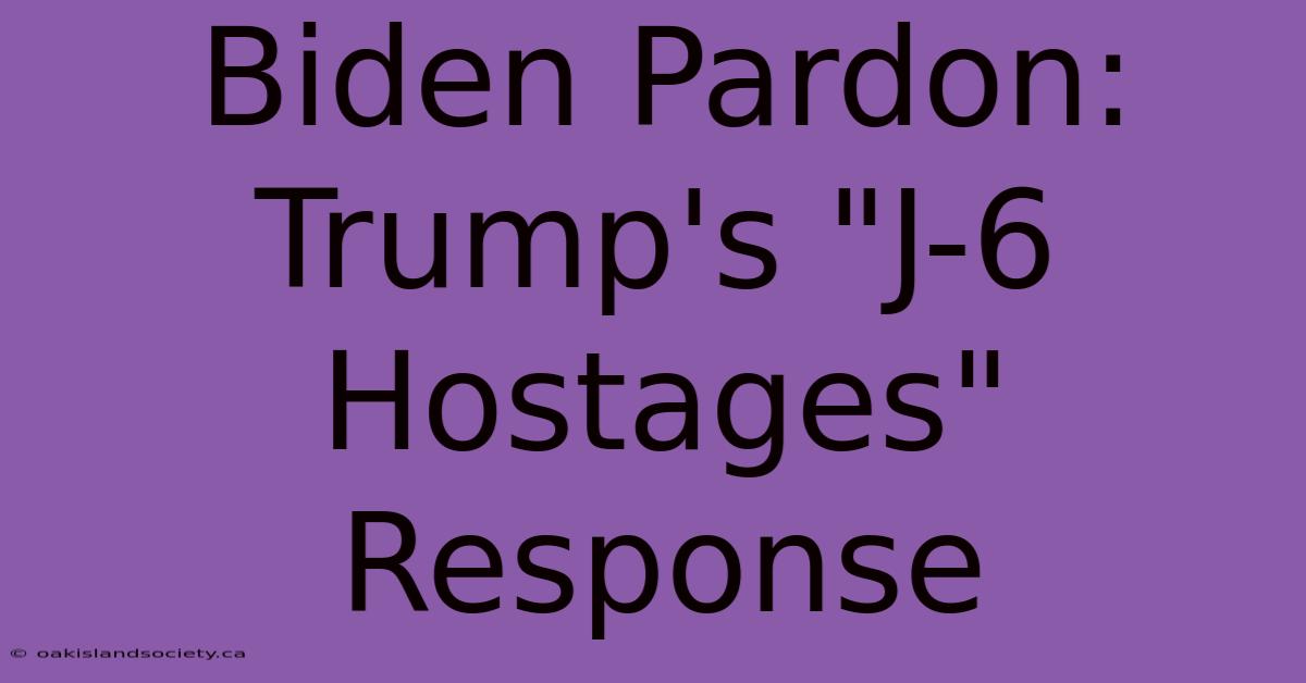 Biden Pardon: Trump's 