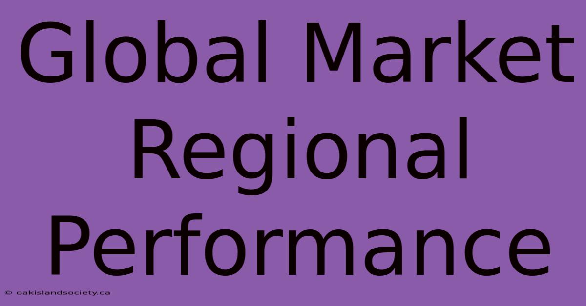 Global Market Regional Performance