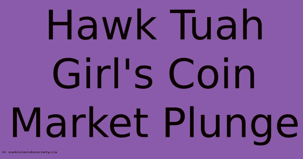 Hawk Tuah Girl's Coin Market Plunge