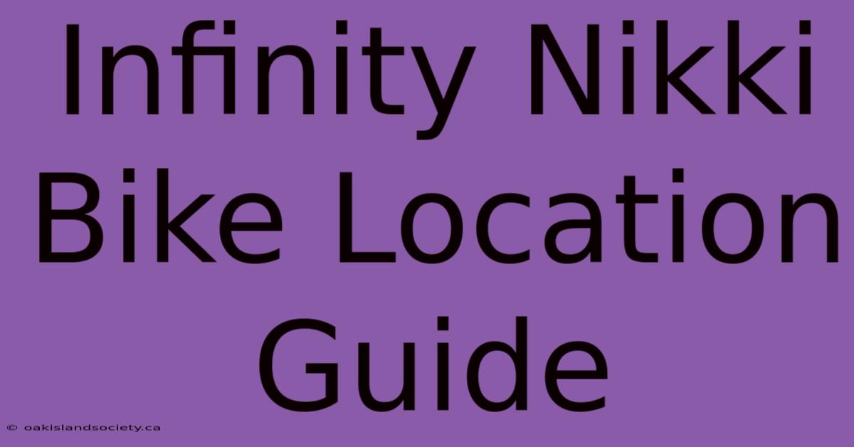 Infinity Nikki Bike Location Guide