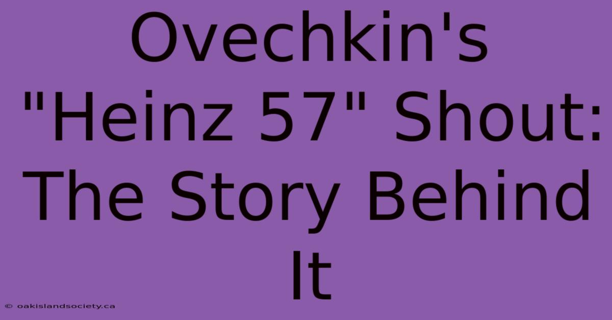 Ovechkin's 