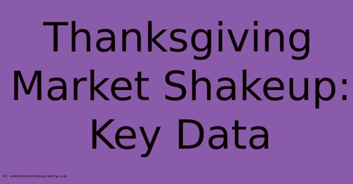 Thanksgiving Market Shakeup: Key Data