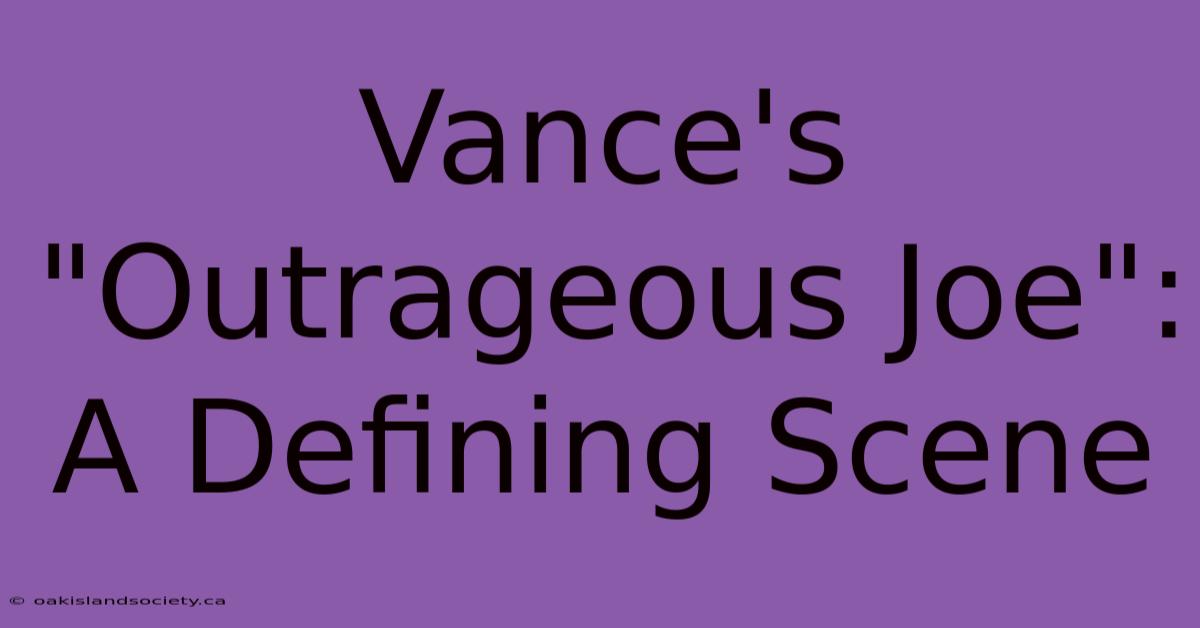 Vance's 