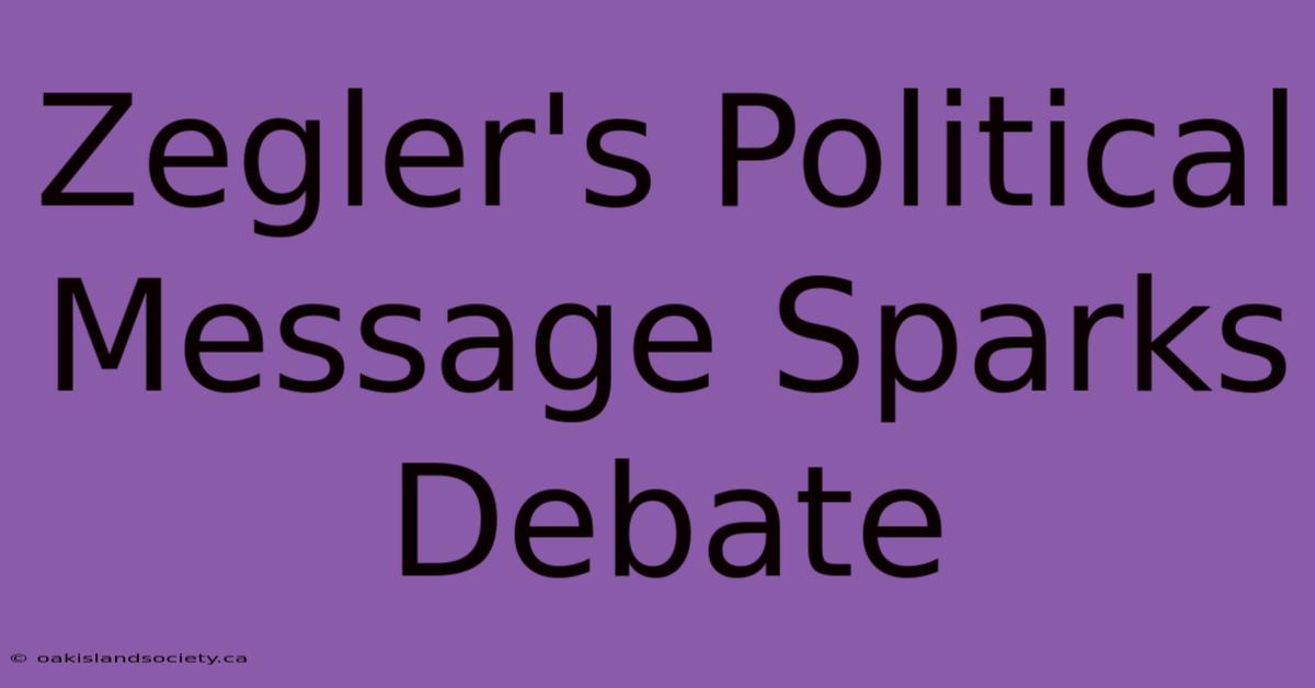 Zegler's Political Message Sparks Debate